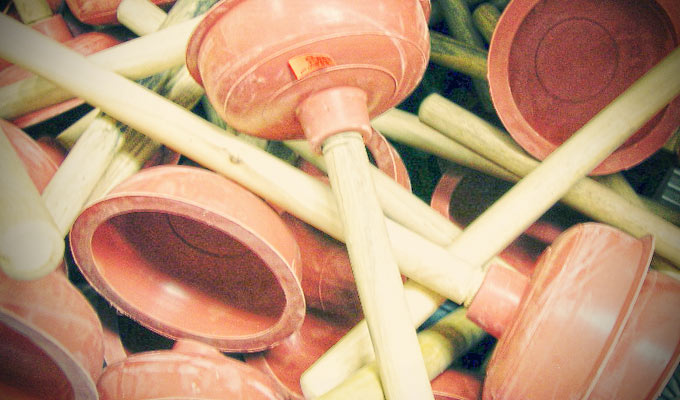 plumbing plungers