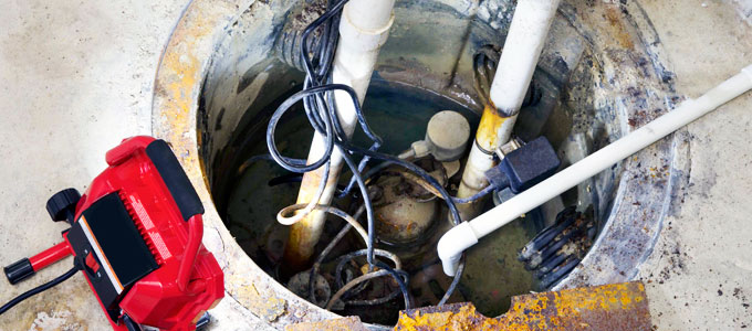 sump pump installation